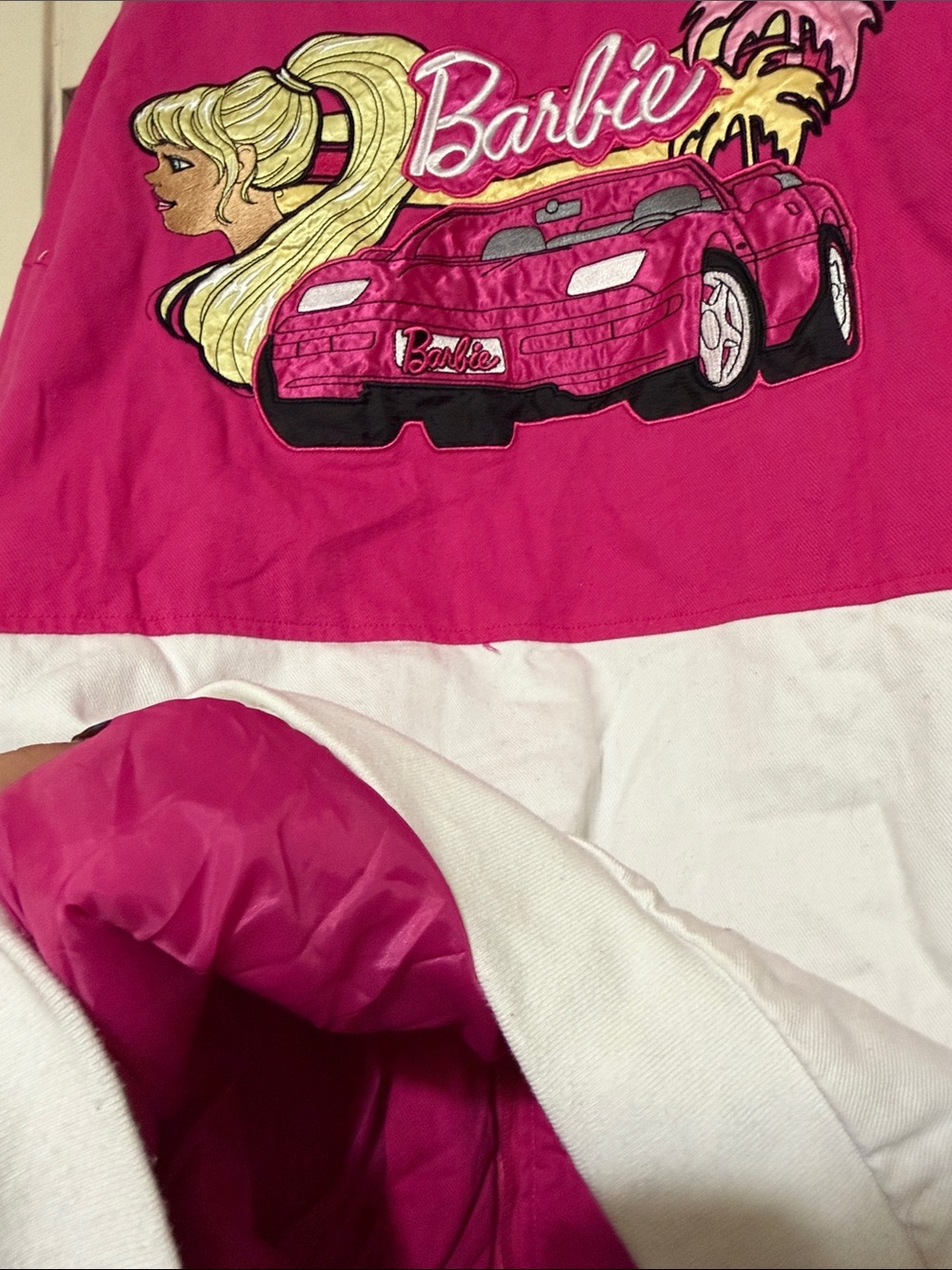 Barbie Checkered Racing Jacket - BoxLunch Exclusive - Picture 6 of 6
